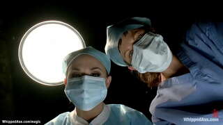 Strapped এবং ঠাট্টা চিকিৎসা চেয়ার, শ্যামাঙ্গিণী, লেসবিয়ান, রোগীর বিছানা, ভারতীয়, দ্বারা প্রভাবিত হয়, ডাক্তার, তরুক্ষীর, Chanel Preston তারপর ধর্ষণ স্থগিতাদেশ