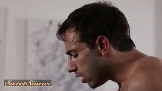 ���ుస్సి - తీపి పాపి - జేక్ ఆడమ్స్ ఖ్లో Kapri - Stuck at Home