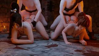 8-18 | өдөр Тутмын SFM &amp;amp; Blender-3D Порно Том Халуун Дагуурын