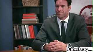 (Valentina Nappi) Naughty Slut Big Tits kubekho inkqubela Get Nailed Kwi-Ofisi vid-30